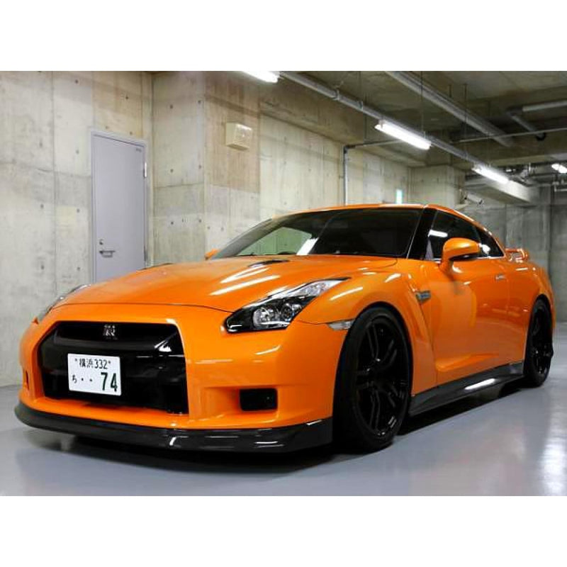 JDC Zele Style Carbon Fiber Front Lip (2009-2011 Nissan GT-R) - JD Customs U.S.A