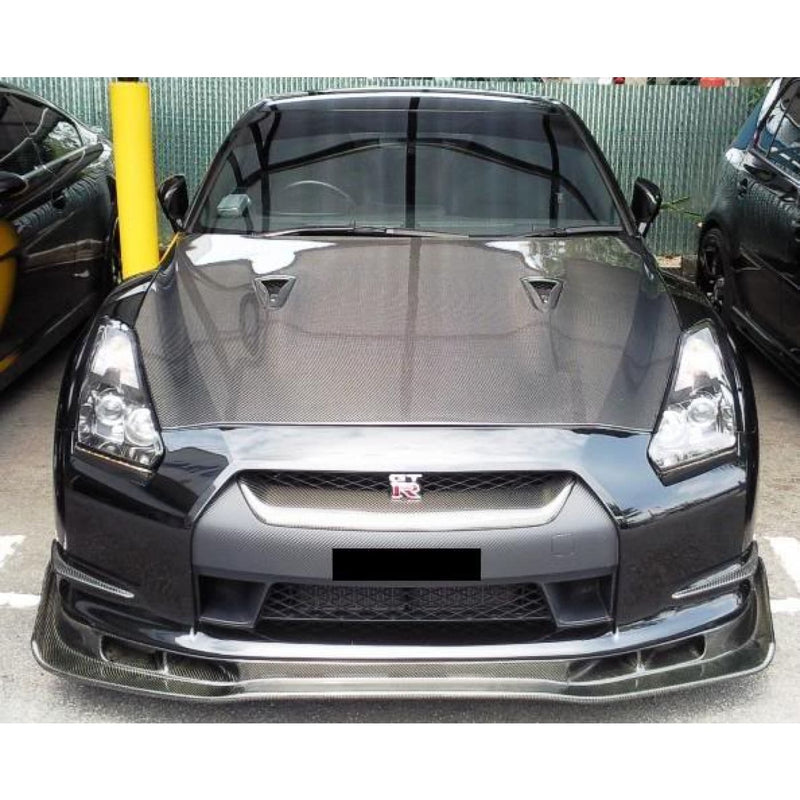 JDC OEM Style Carbon Fiber Hood (2009-2016 Nissan GT-R) - JD Customs U.S.A