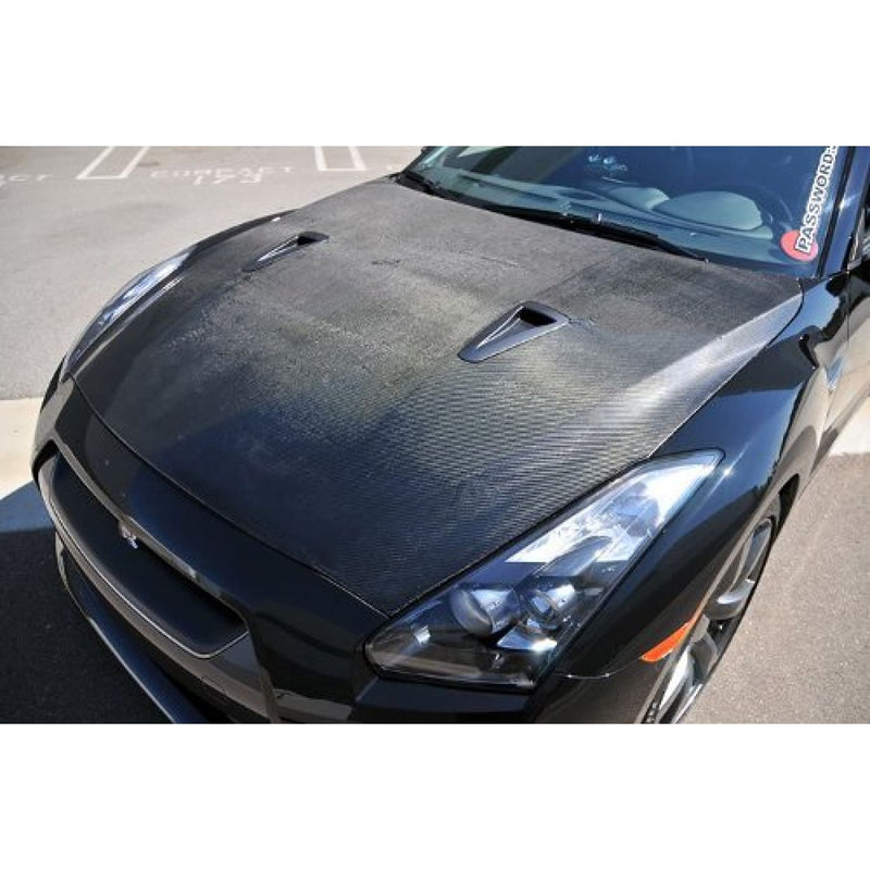 JDC OEM Style Carbon Fiber Hood (2009-2016 Nissan GT-R) - JD Customs U.S.A