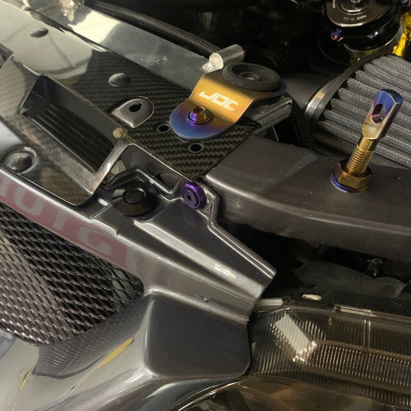 JDC Front Bumper Quick Release | Front Core Support Kit (Evo 8/9)