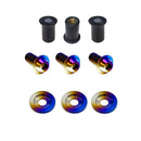JDC Titanium A/C Service Valve Cover Kit | Honda S2000