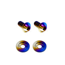 JDC Titanium Brake Line Brackets Hardware | Nissan R33 GT-R