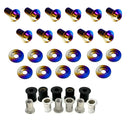 JDC Titanium Fender Weather Strip Hardware | Nissan 370z
