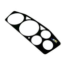 JDC Titanium Gauge Cluster Overlay | Evo 7/8/9
