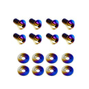 JDC Titanium Hood Bracket Hardware Kit | Honda S2000