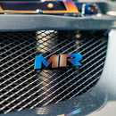 JDC Titanium "MR" Front Grill Badge | Mitsubishi Evo 8/9