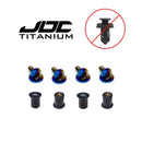 JDC Titanium Radiator Cooling Shroud Plastic Clip Replacement Kit (Evo 8/9)