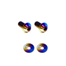 JDC Titanium Radiator Stay Bracket Hardware | Honda S2000