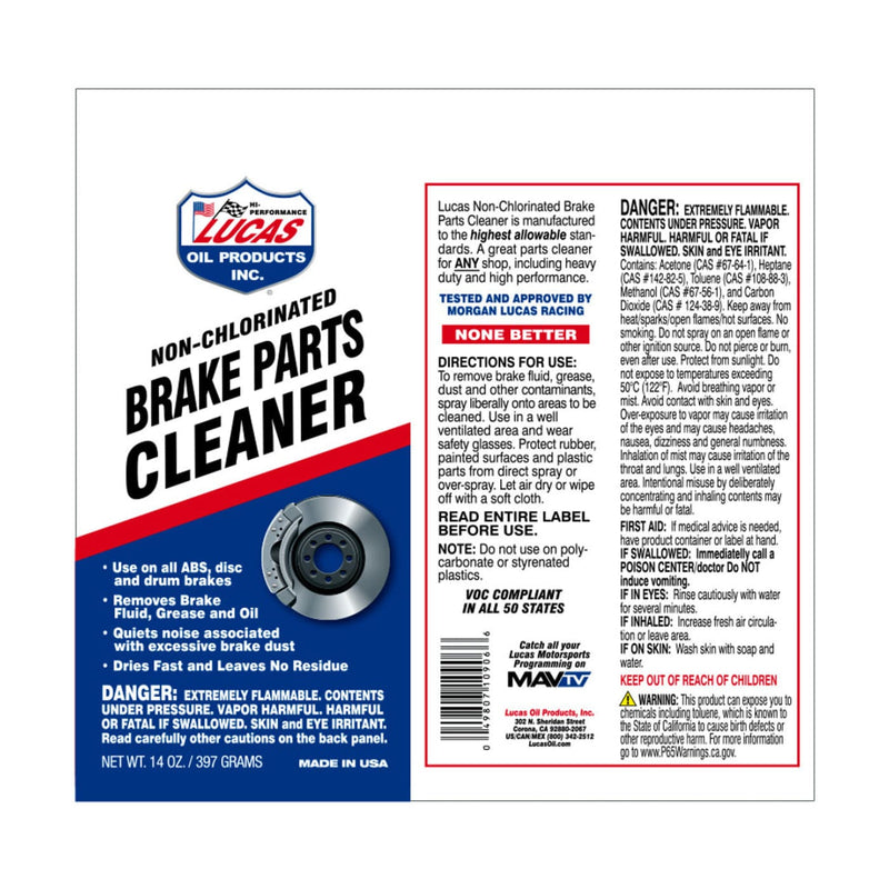 LUC-10906 Brake Cleaner