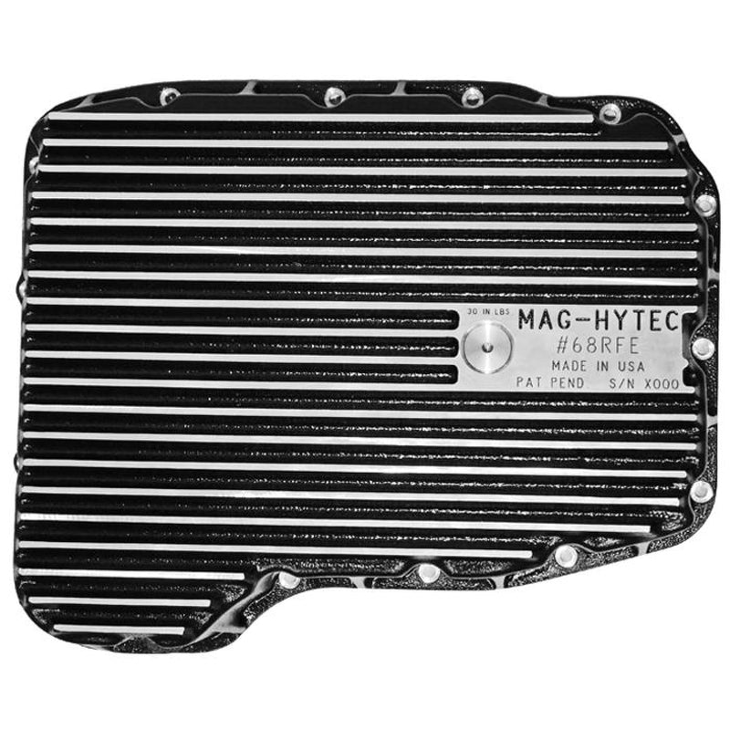 Mag-Hytec 68RFE Transmission Pan | 07.5+ 6.7 Cummins - Transmission Pans