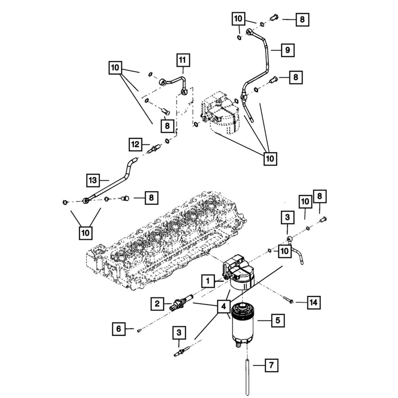MOP-68061634AA Fuel Filters