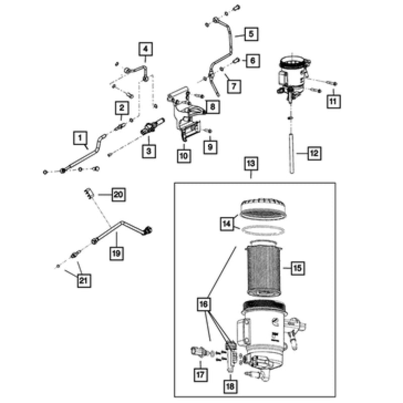 MOP-68065608AB Fuel Filters