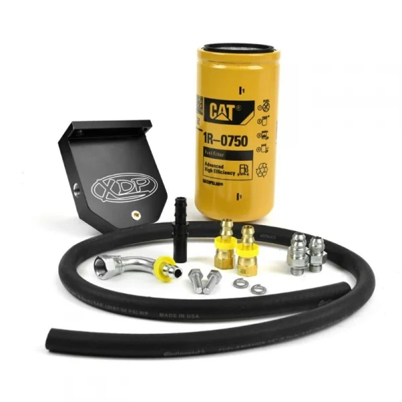 XDP CAT Filter Adapter Kit | 10-18 6.7 Cummins - Fuel System Accessories