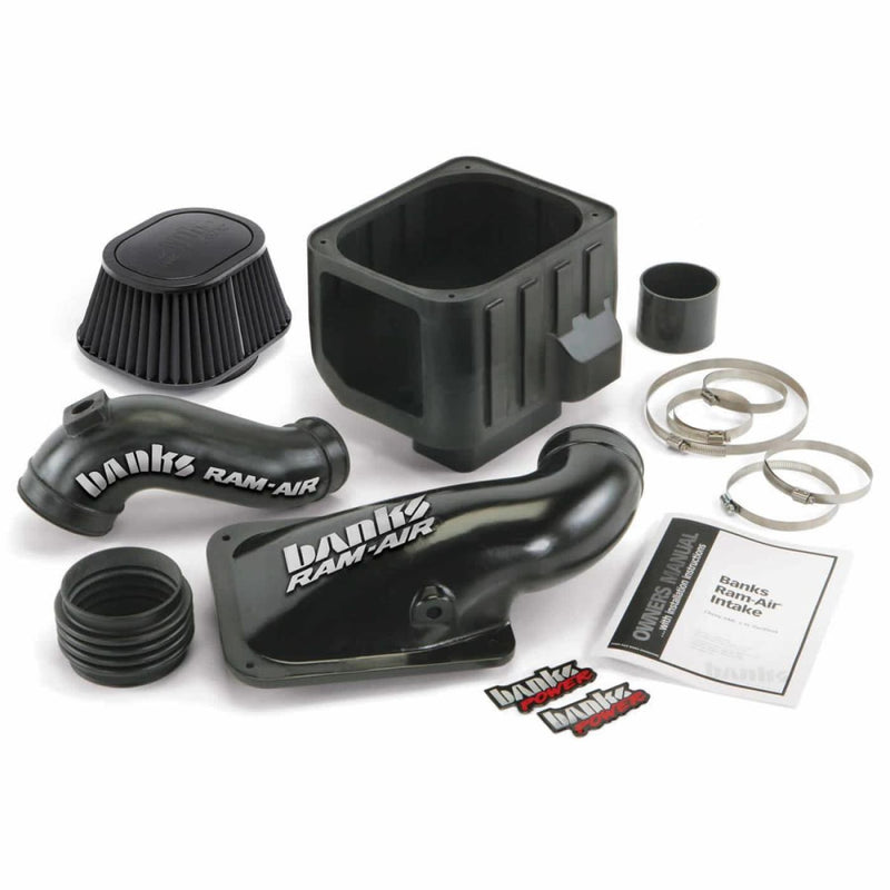 Banks Ram-Air Intake System | 01-04 LB7 Duramax - Dry Filter - Air Intakes