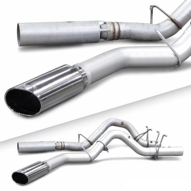 Banks 4 Monster Exhaust System | 17-19 L5P Duramax - Exhaust Systems