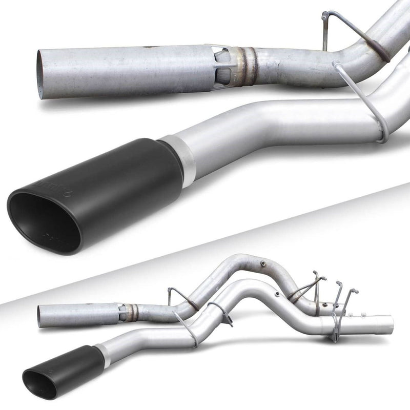 Banks 4 Monster Exhaust System | 17-19 L5P Duramax - Exhaust Systems