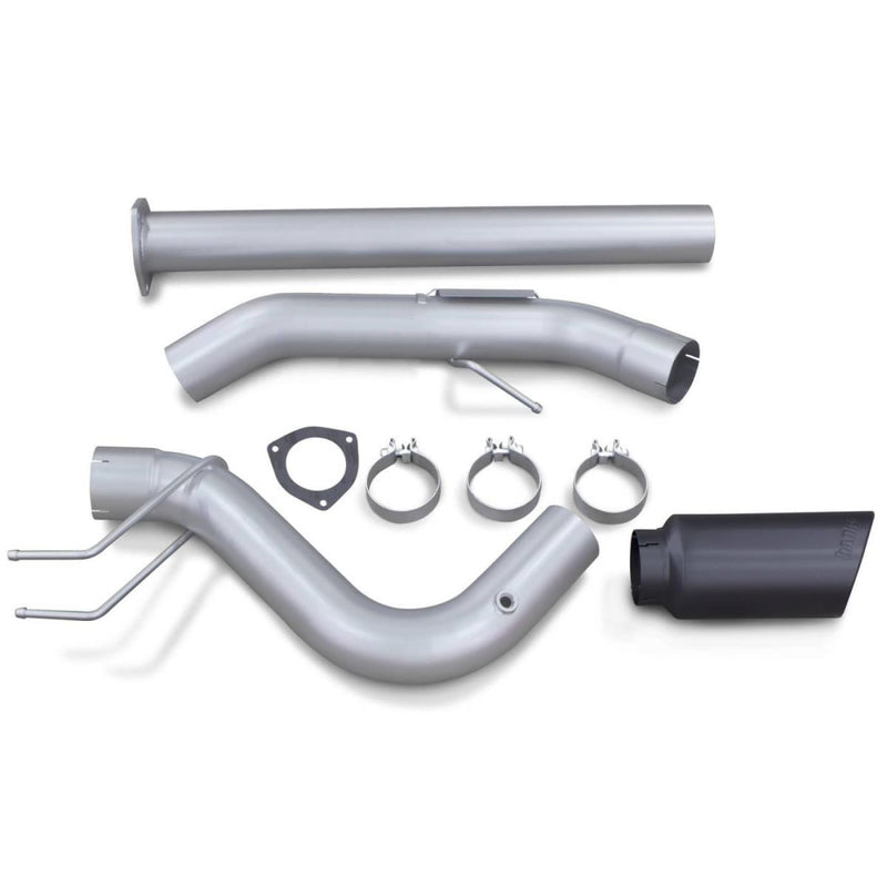 Banks 4 Monster Exhaust System | 17-20 6.7 Powerstroke - Matte Black (Cerakote) - Exhaust Systems