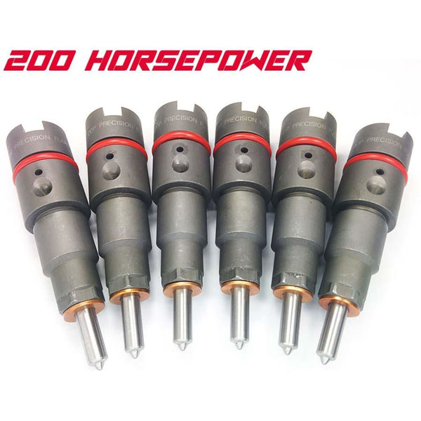 Dynomite Diesel 200HP Injectors | 98.5-02 5.9 Cummins - Injectors