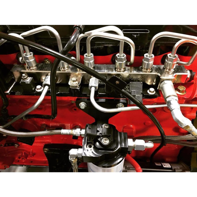 Exergy Billet 6.7 Dual Feed Fuel Rail | 07.5-18 Cummins - Fuel System Accessories