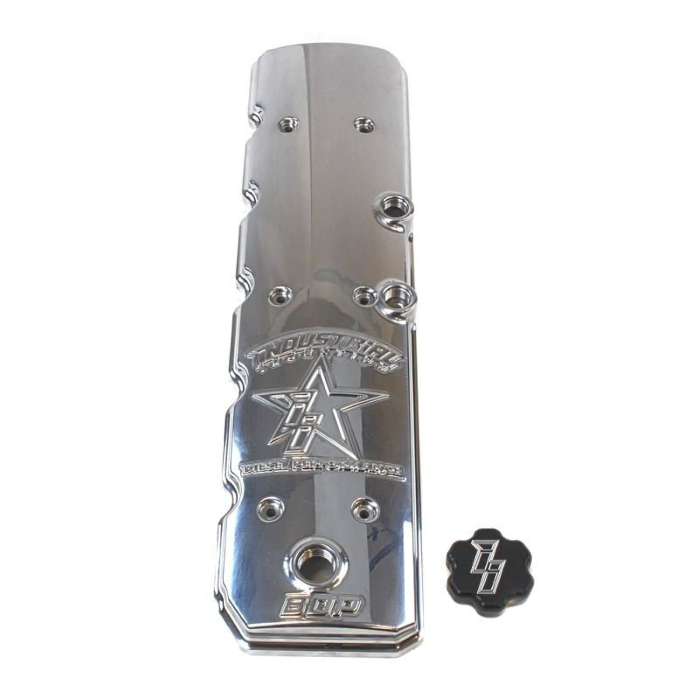 Industrial Injection Billet Valve Cover | 06-18 5.9/6.7 Cummins - Valve Covers