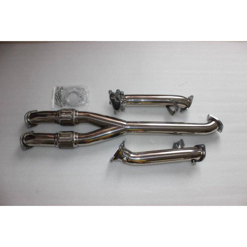 JDC Stainless Steel Midpipe (GT-R 09-17) - JD Customs U.S.A