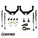 Kryptonite Stage 3 Leveling Kits | 01-10 GM 1500-3500 HD - Leveling Kits