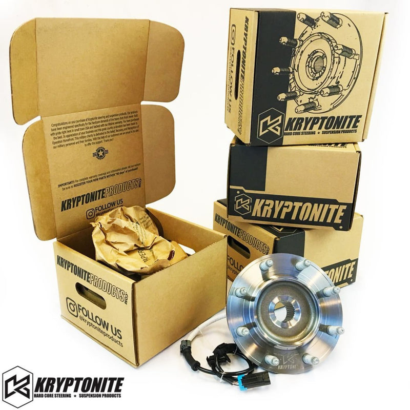 Kryptonite Lifetime Warranty Wheel Bearing | 11-19 GM 2500/3500 HD - Steering Components