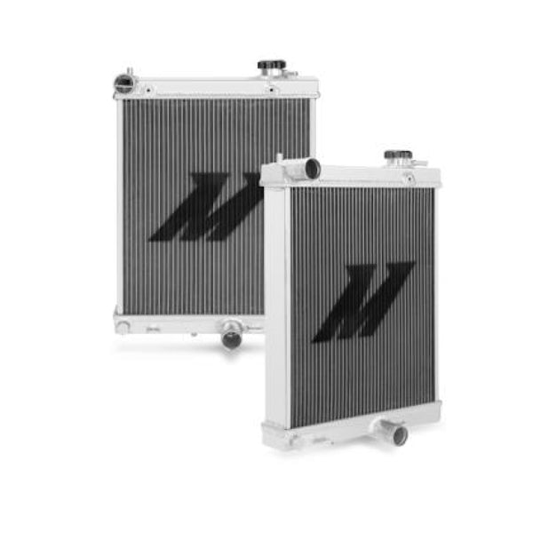 Mishimoto MMRAD-EVO-01H Aluminum Half Radiator | 01-06 Evo 7/8/9 - Radiators