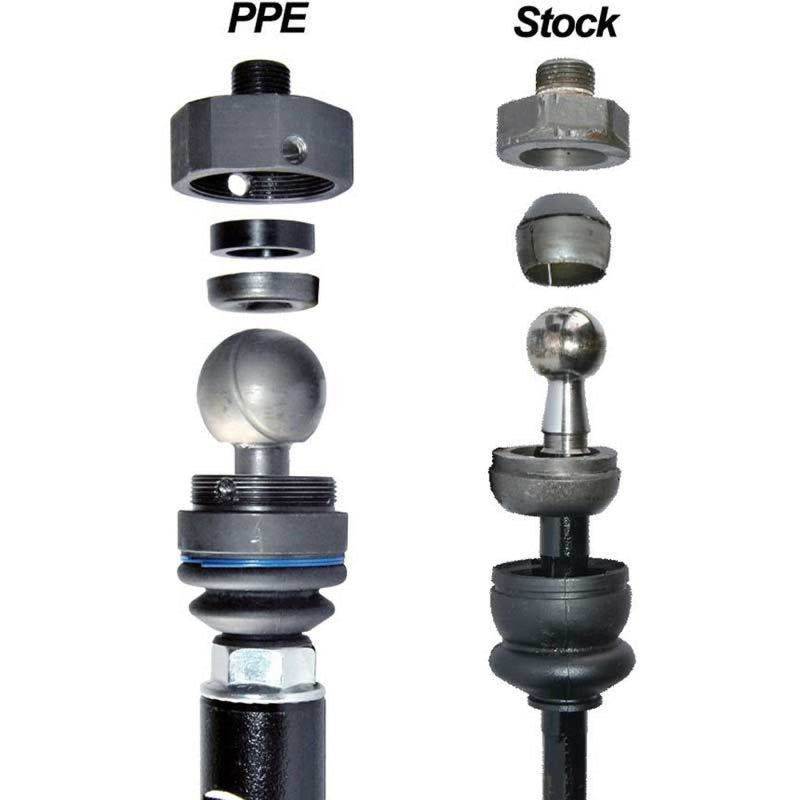 PPE Stage 3 Forged Tie Rod Assembly | 11-19 GM Duramax - Steering Components