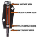 Rare Parts Extreme Duty Idler Arm Bracket Assembly | 01-10 GM Duramax - Steering Components