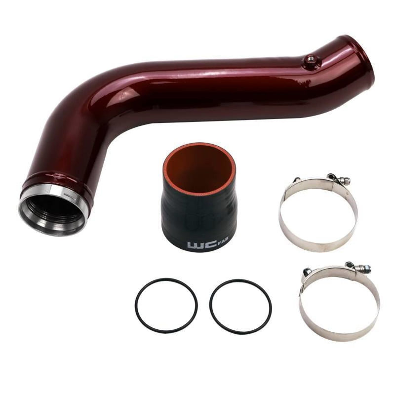 Wehrli 3.5 Passenger Side Intercooler Pipe | 17-19 L5P Duramax - Intercoolers & Kits